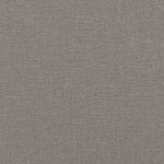 vidaXL Canapé Taupe 215 x 138 x 80 cm tissu