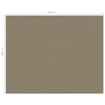 Vidaxl tapis de tente 400x500 cm taupe