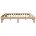 vidaXL Cadre de lit sans matelas 180x200 cm bois massif de pin