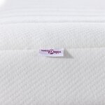 vidaXL Matelas Blanc 70 x 140 cm Polyester