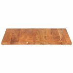vidaXL Dessus de table 80x80x3 8 cm carré bois massif d'acacia