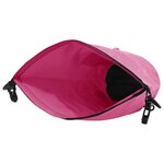 vidaXL Sac sec avec fermeture éclair Rose 15 L PVC