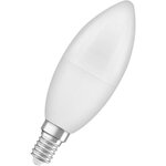 Osram ampoule led flamme dépolie avec radiateur 7 5w=60 e14 chaud