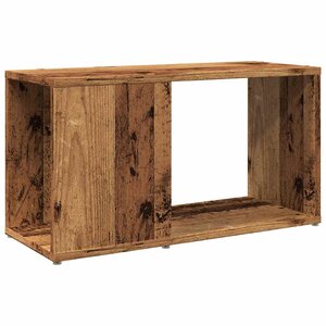 vidaXL Meuble TV vieux bois 60x24x32cm bois d'ingénierie