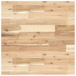 vidaXL Dessus de table carré 60x60x4 cm bois massif d'acacia