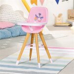 Zapf Creation 829271 - BABY Born Chaise haute pour poupée de 43 cm