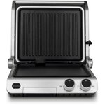 HKOENIG GR70 Grill, barbecue, plancha et panini - 30x25cm - Thermostat ajustable - 2000W - Ouverture 180° - Revêtement anti-adhésif