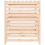 vidaXL Composteur 82 5x82 5x99 5 cm Bois massif de pin