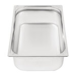 Bac gastro inox 18/10 gn 1/1 - p 150 mm - vogue -  - acier inoxydable20325 x150x530mm