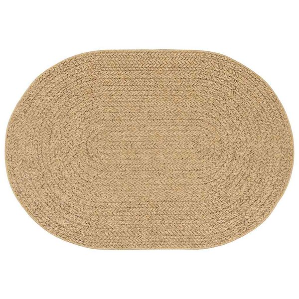 vidaXL Tapis ZIZUR Marron 170 x 120 cm Polypropylène