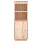 vidaXL Buffet haut 37x34x110 cm Bois massif de pin