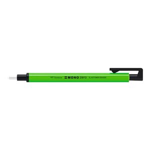 Stylo gomme mono zero pointe ronde 2 3 mm néon vert x 6 tombow