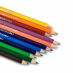 12 crayons de couleur aquarellables Artist Studio