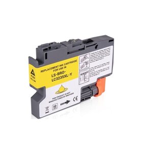Brother LC-3235XL Jet d'Encre Jaune Haute Capacité Compatible