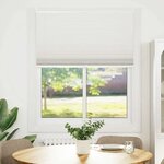 vidaXL Store plissé 100x150 cm Blanc