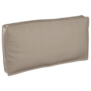 vidaXL Coussin pour assise / dossier de palette Taupe 120 x 60 x 12 cm