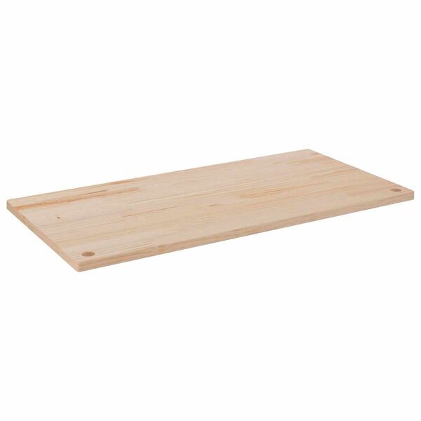 vidaXL Dessus de bureau 110x55x2 5 cm bois massif de pin