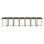 vidaXL Ensemble à dîner de jardin coussins 15 Pièces Résine tressée Beige