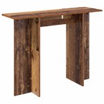 vidaXL Table console Bois ancien 100 x 30 x 75 cm Bois d'ingénierie