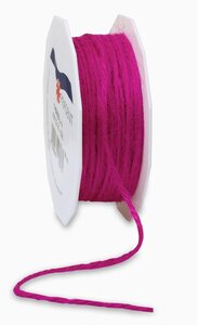 Cordelette jute 25-m-rouleau 2 mm rose vif
