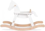 Cheval à bascule  blanc