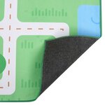 vidaXL Tapis imprimé Multicolore 160x230 cm Tissu