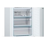 Bosch kgn36vwec - réfrigérateur combiné pose-libre 326l (237+89l) - froid ventilé - l 60x h 186cm - blanc