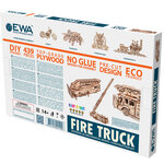 Maquette 3D en Bois Puzzle Camion de Pompier