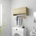 vidaXL Garde-robe chêne sonoma 70x32 5x35 cm bois d'ingénierie