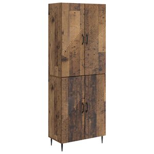 vidaXL Ensemble de Meubles 2 Pièces 66 x 34 5 x 89 5 cm Bois d'ingénierie