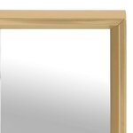 vidaXL Miroir Doré 100x60 cm