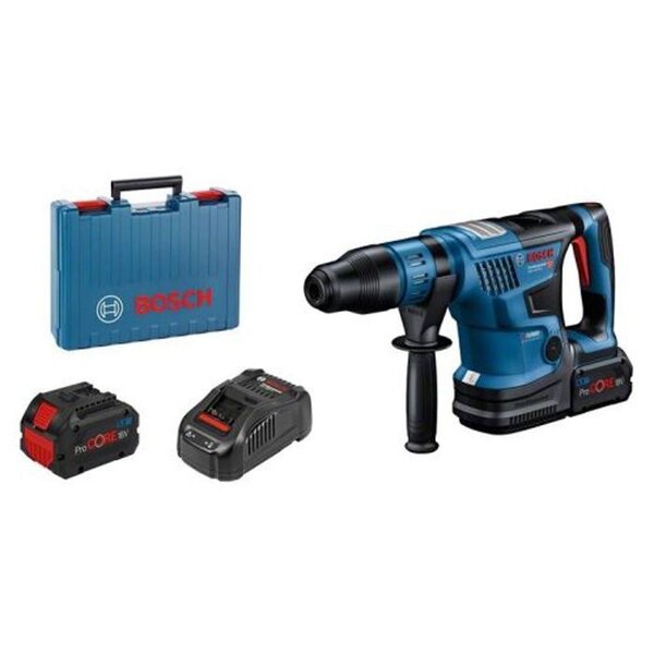 Perforateur SDS-Max Biturbo 18V-36C GBH + 7J + 2 batteries Procore 5 5Ah + chargeur + coffret