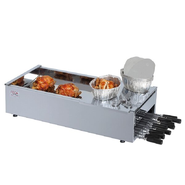 Meuble planche pour poulet de rôtissoire - 1100 x 450 mm - féca -  -  1100x450x240mm