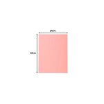 Paquet de 100 chemises Foldyne 250 Rose EXACOMPTA