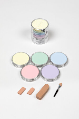 Pastel Panpastel Set 5 couleurs + outils Teintes nuancées
