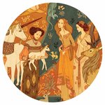 Djeco DJ07624 - Puzzle gallery unicorn garden 500 pièces et poster