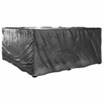 vidaXL Housses de salon de jardin en forme de L 2 Pièces 16 œillets