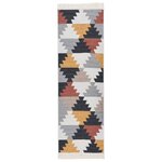 vidaXL Tapis Multicolore 80x300 cm Coton