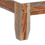 Vidaxl cadre de lit bois massif 120x200 cm