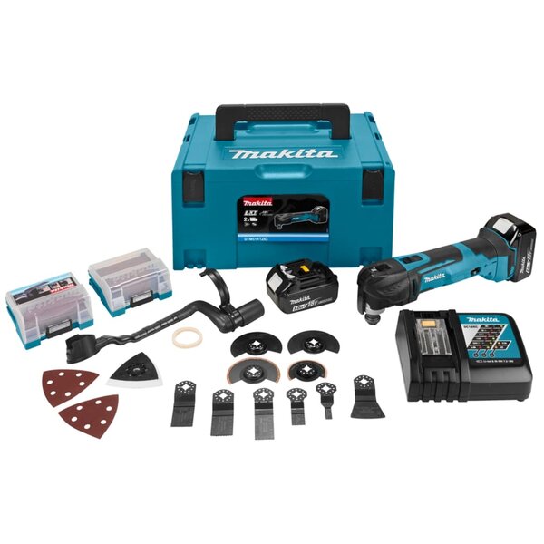 Makita Multi-outils sans cordon 18 V Bleu et noir