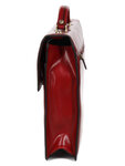 Cartable Hype  en cuir - KATANA - 1 soufflet - 38 cm - 63024-Rouge