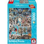 Puzzle Hollywood XXL, 3000 pcs