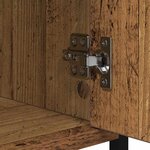 vidaXL Cabinet de chevet Bois ancien 40 x 42 x 60cm Bois d'ingénierie