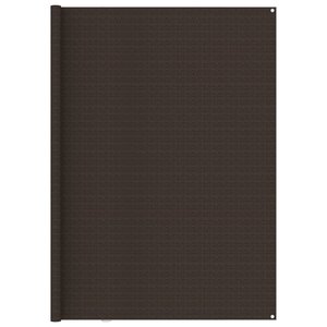 vidaXL Tapis de tente 250x500 cm Marron