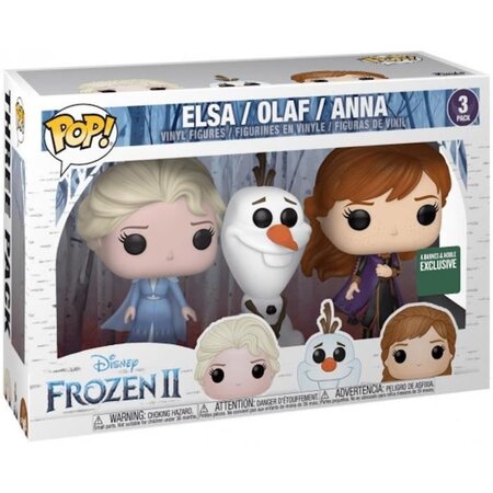 Coffret Figurines Funko Pop! Disney : La Reine des Neiges 2 - Elsa
