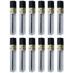 Etui de 12 mines pour porte-mines hi-polymer super 0 2 mm b x 12 pentel