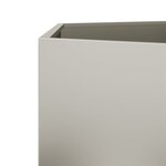 vidaXL Jardinière hexagone 46x40x45 cm acier résistant aux intempéries