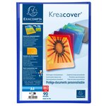 Protège-documents En Polypropylène Semi Rigide Kreacover® - A4 - Couleurs Assorties - X 8 - Exacompta