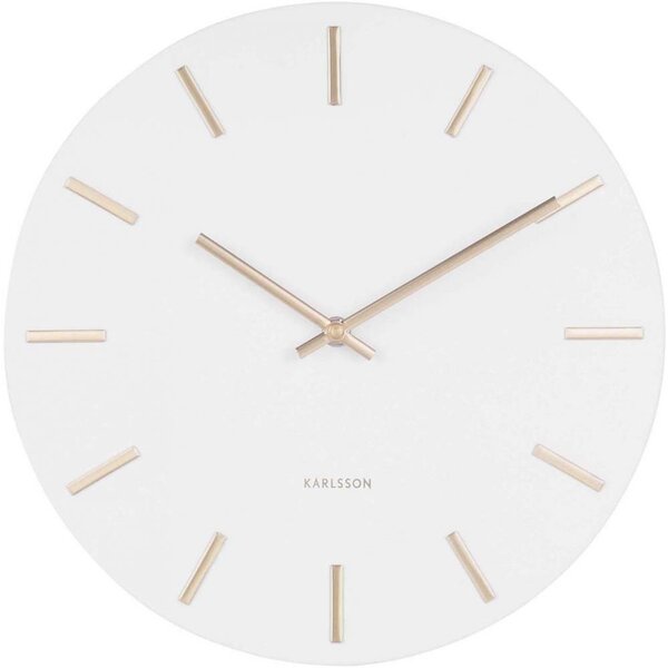 Horloge moderne métal charm 30 cm