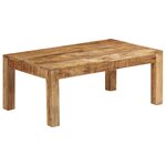 vidaXL Table basse 100x60x40 cm Bois de manguier solide